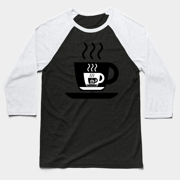 Coffee Forever! Baseball T-Shirt by tanyafaye76